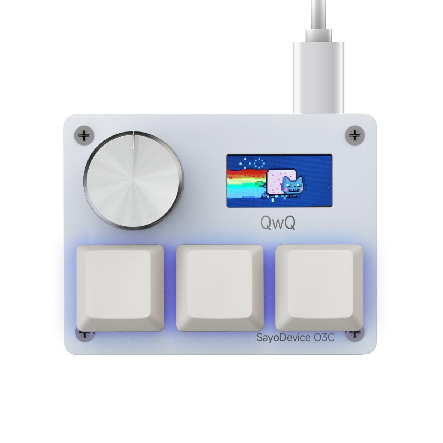 Amazon.com: SAYODEVICE O3C Rapid Trigger Hall Effect Keyboard